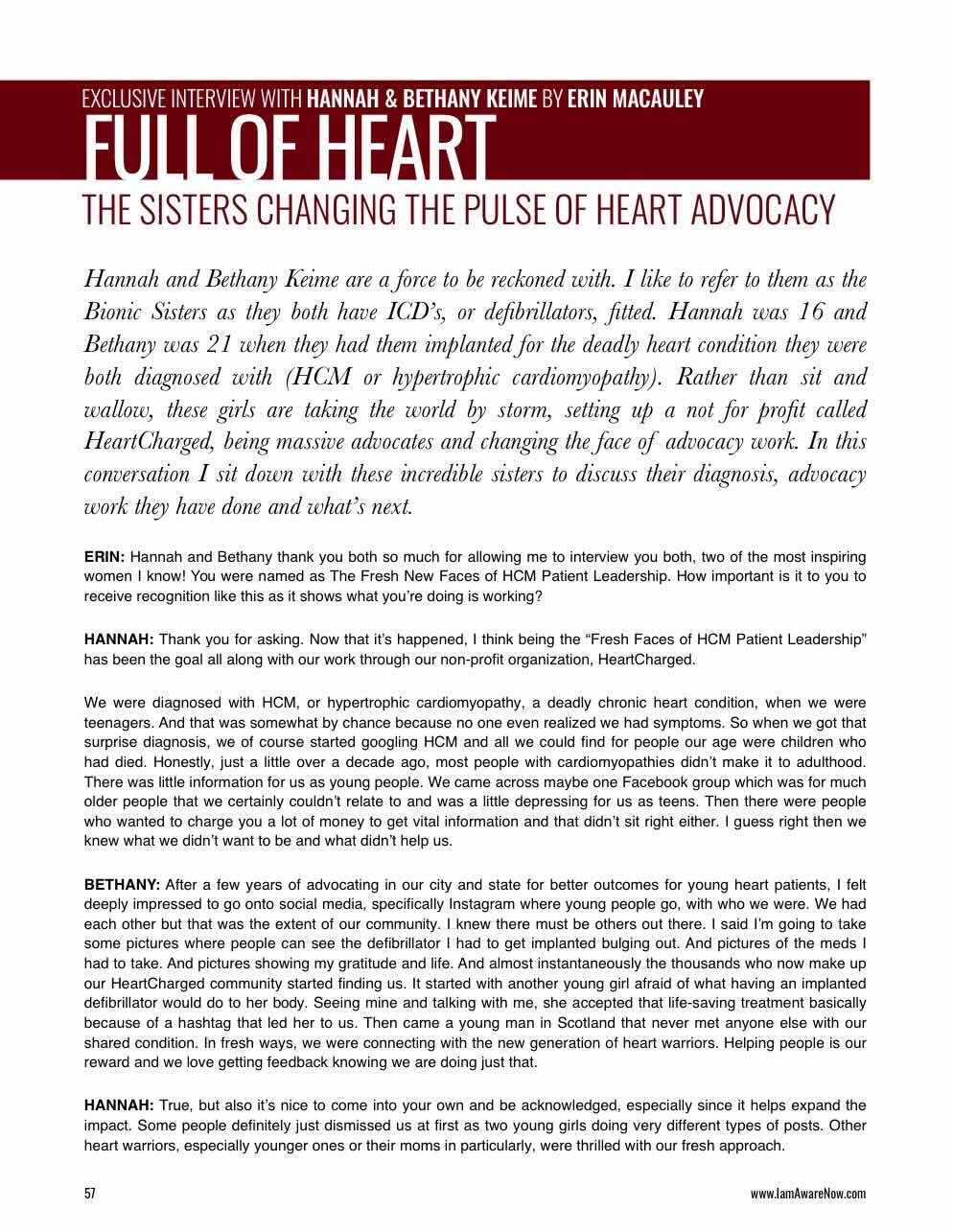 heartcharged fresh faces of HCM