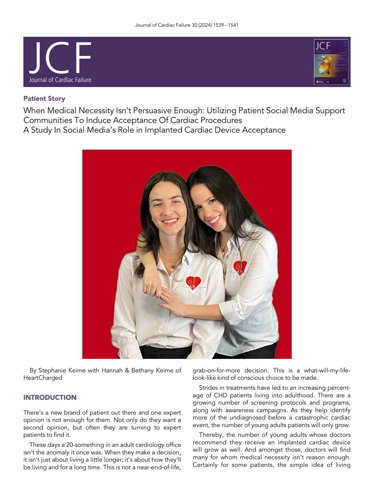 heartcharged journal of cardiac failure
